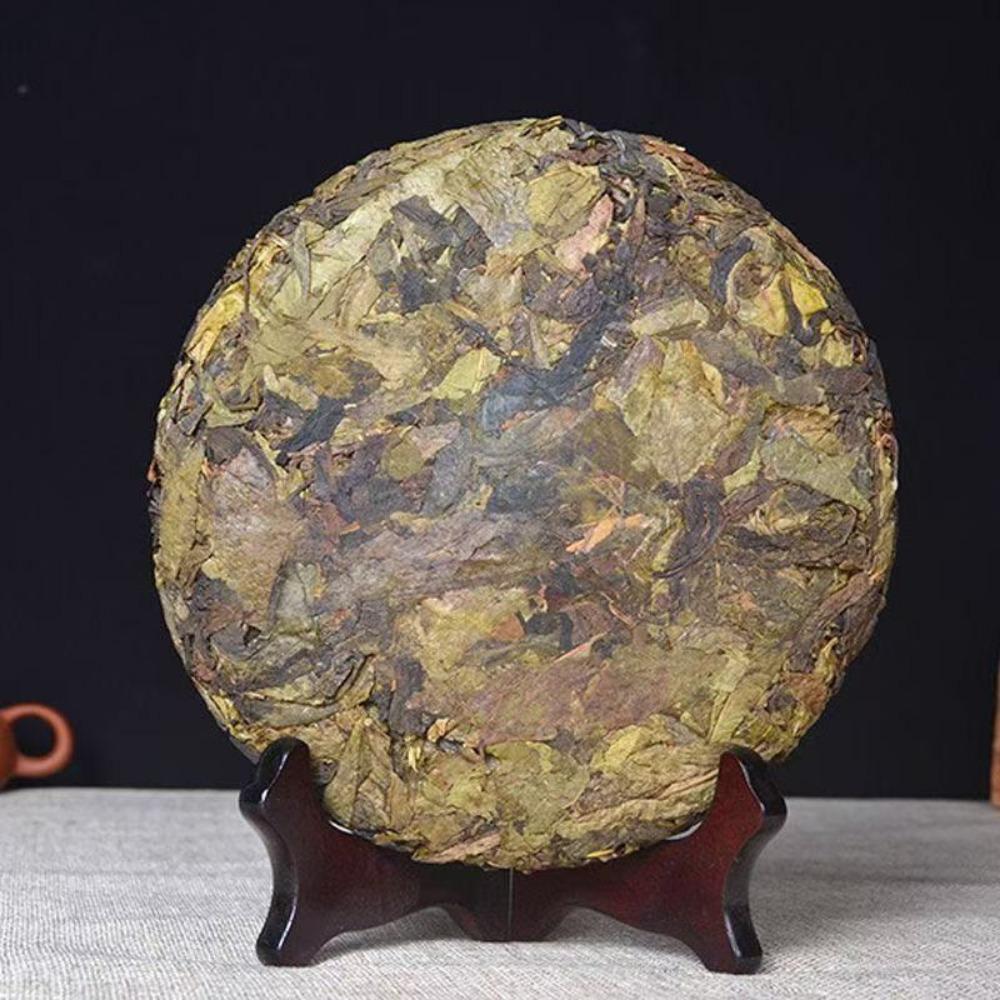 Юньнаньский золотой лист сырой чай пуэр древнее дерево весенний пирог цветочный медовый вкус 200 г