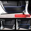 Yours Накладки на дверные карты Step WGN RP8 STEPWGN Защита от пинков Дизайн и пошив Защитная консоль Honda S RP6, RP7, (2 куска) [Чёрный под кожу] Защитники,