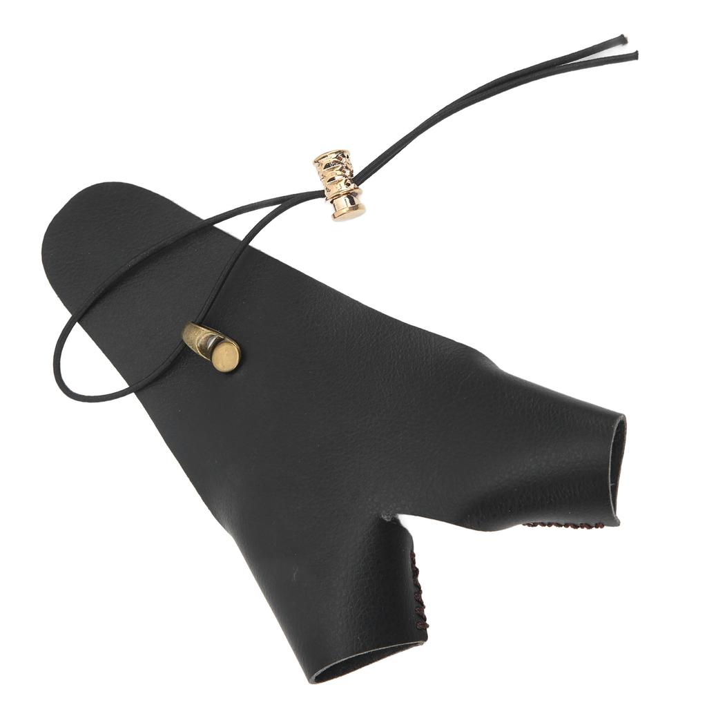 Защита руки для стрельбы из лука Кожа PU Перчатка-защита руки для стрельбы из лука для традиционной стрельбы из лука на открытом воздухе