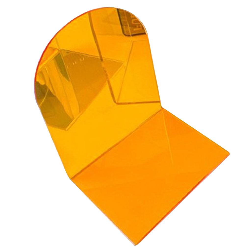 1 Pair of Bookends Thicken Non Slip Transparent Acrylic Desk Decorative Heavy Book End for Student Office L Shaped