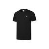 Ess Logo Embroidered Casual Crew Neck Short Sleeve T-Shirt Men Tops Black 584369-01
