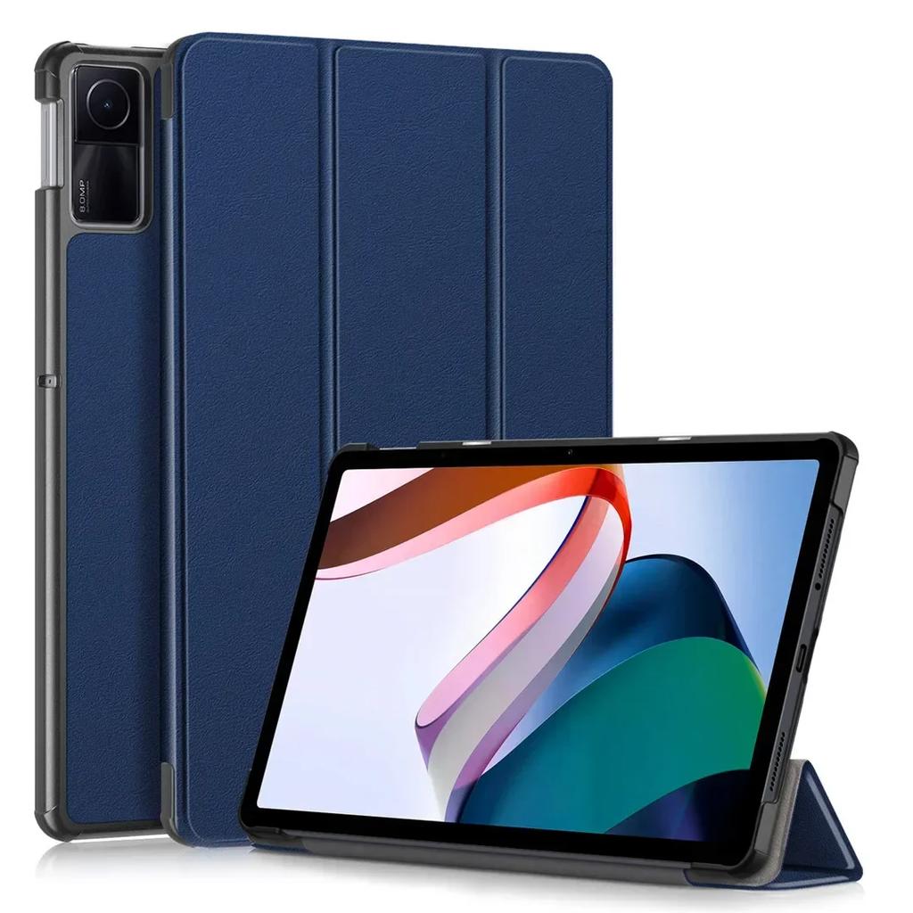 Kids Case For Redmi Pad 2 Red Mi Pad SE 11 Inch PU Leather Magnetic Tri-Folding Stand Cover For Redmi Pad 10.61