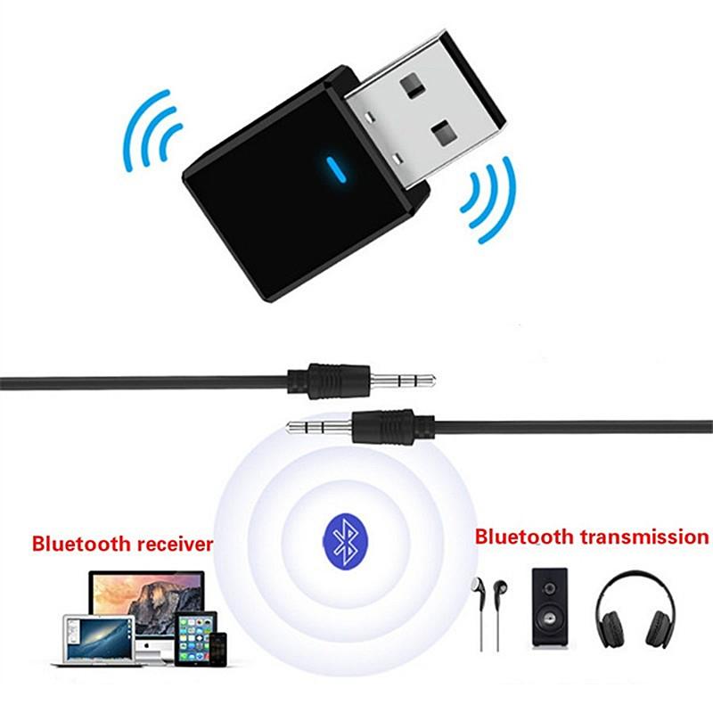 2 в 1 USB 5.0 Bluetooth аудио Bluetooth-передатчик мощный адаптер