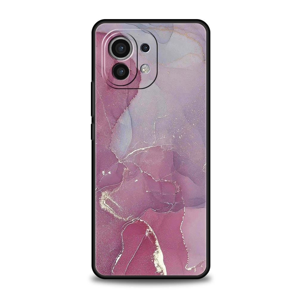 Чехол для телефона для Xiaomi 13 12 11 Lite 12T 11T 10T 9T Mi Poco M4 M3 X4 X3 Pro F4 F3 GT 5G Чехол Мягкий корпус Coque Мраморное искусство Мода