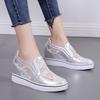 Lazy Shoes Women's Summer Hollow Mesh Wedges Women's New Flat Spring Autumn Sneakers Shoes P53