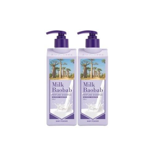 Milk Baobab Парфюмированный шампунь Double Special (500мл*2 упаковка) 3 типа, выберите 1