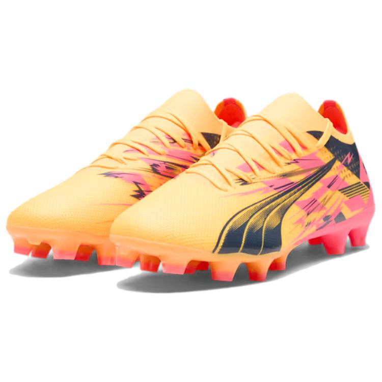 Puma Christian Pulisic X Ultra Match FG AG Copa América Pack Men Sneakers Orange Sun-Stream Navy 107962-01