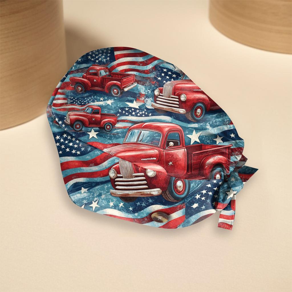 Модная рабочая шляпа с принтом Повседневная стираемая шляпа Сумка Кепка