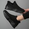 Европейская и американская женская спортивная обувь 2024 Новые сетчатые носки Обувь Универсальная Обувь на одной ноге Ленивая Вулканизированная обувь Zapatos De Mujer