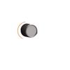 Spherical Minimalist Hidden Door Lock: Invisible, Keyed, Single-Sided for Bedroom Interior, No Handle
