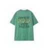 X Disney Muppets Collection Loose Casual Round Neck Printed Short Sleeve T-Shirt Men Tops Green AHSR839-2
