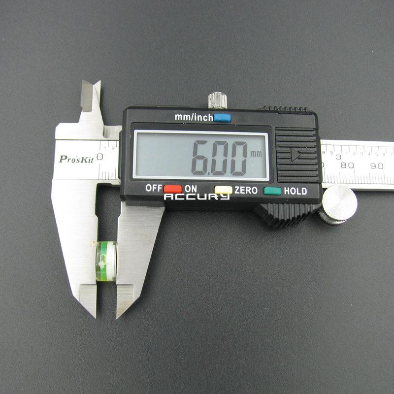 Высокоточные электронные весы Спиртовой уровень с шариками Мини пузырьковый уровень Инструменты Горизонтальный инструмент Диаметр 12-20 мм