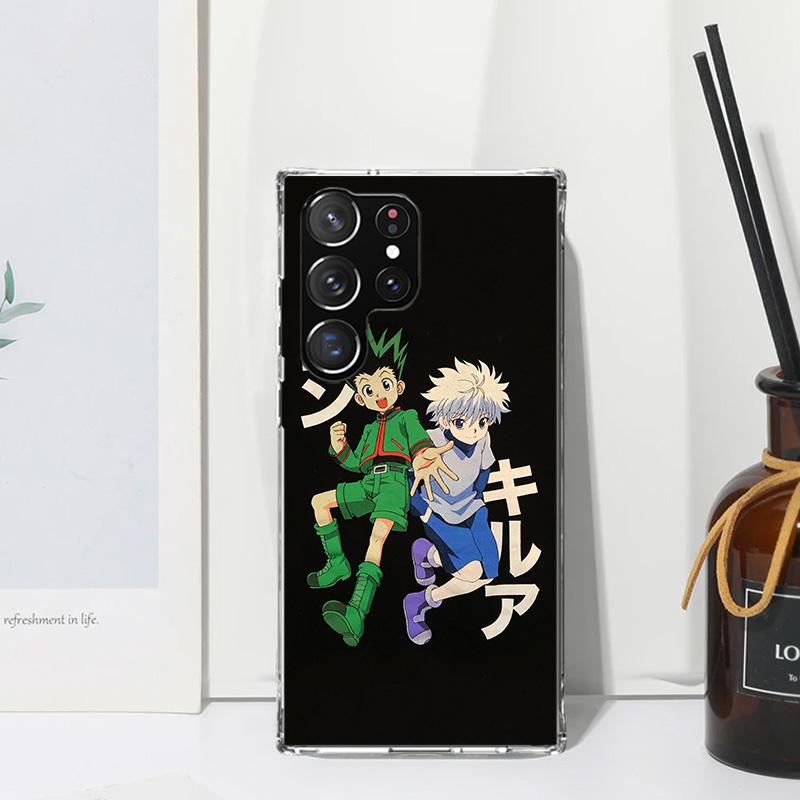 Чехол для телефона с аниме Hunter HXH для Samsung Galaxy S26 S25 Edge S24 FE S23 S22 Ultra S21 Plus S20 + Художественные Fundas Задняя крышка Galaxy S25
