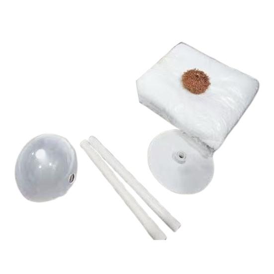 Light-Up Sherpa Ghosts with Pumpkin Cute Ghost Tabletop Decoration