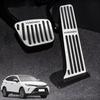Алюминиевые накладки на педали HUDIY для Toyota Harrier серии 80 и более поздних моделей, специально разработанные для улучшенной модели 2022 года. Не требуются инструменты, устойчивы к царапинам и пятнам, просты в установке, улучшают внешний вид.