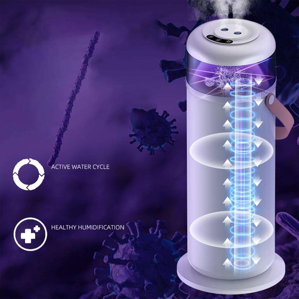 Humidifier Intelligent Timing Voice Control 3.5L Large Capacity Office Bedroom Large Fog Double Spray Water Replenishment Instrument