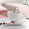 Exquisite Tea Cup Set Luxury Milk Cups Kitchenware Latte Flower Tea Water Cup  Hotel
