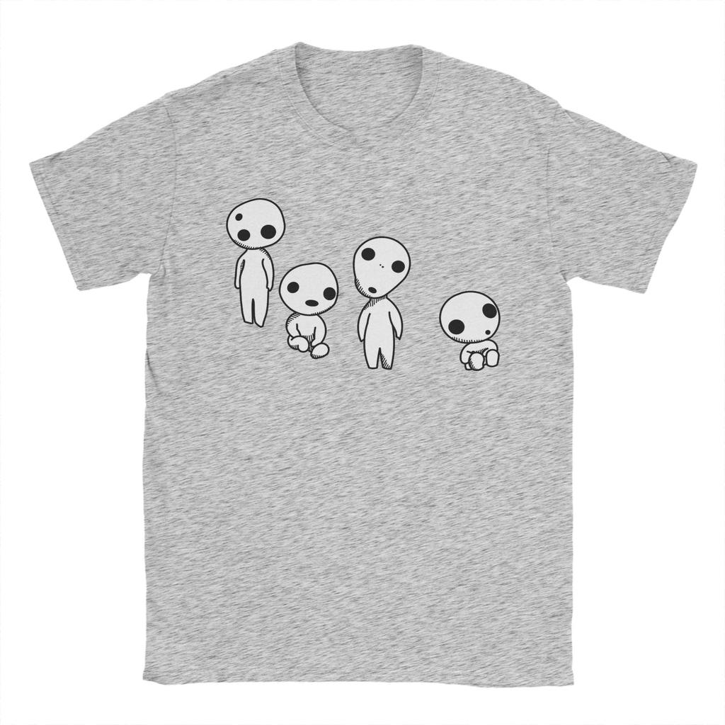 Мужская футболка Kodama G-Ghiblis Креативные хлопковые футболки с круглым вырезом и коротким рукавом Летняя одежда