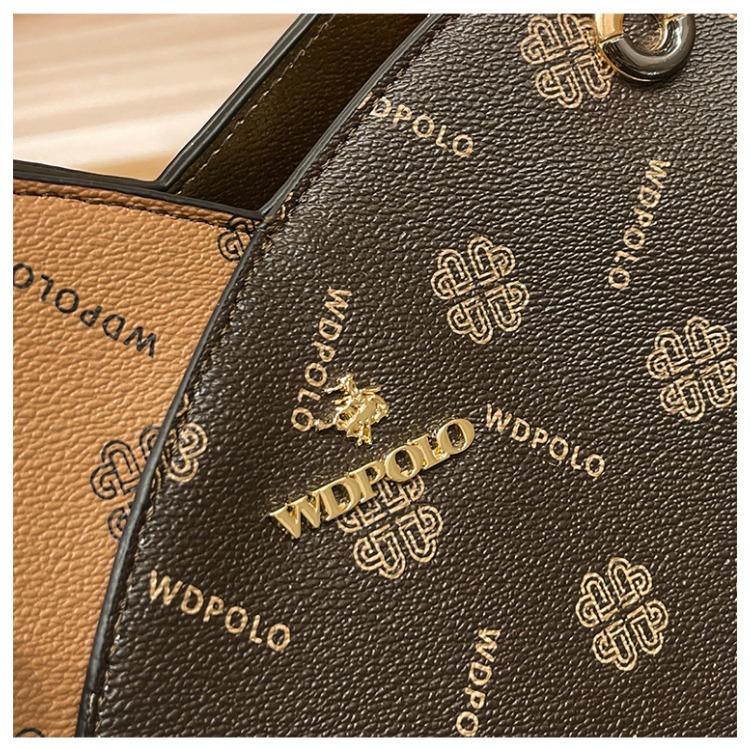 W. D. Женская сумка POLO для пожилых людей с пресбиопией, новинка 2023 года, женская универсальная ручная сумка через плечо на одно плечо для женщин среднего возраста