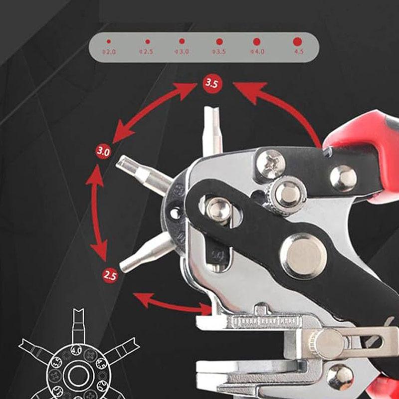 Кожаные дыроколы для поделок своими руками/ремни/ремешки для часов/тонкие железные листы/бумажные карты Heavy Duty