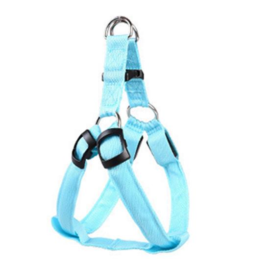 Светодиодная шлейка для питомцев, перезаряжаемая через USB, светящаяся шлейка для собак, 3 режима освещения, регулируемый светящийся в темноте жилет безопасности для ночных прогулок, средние и крупные собаки