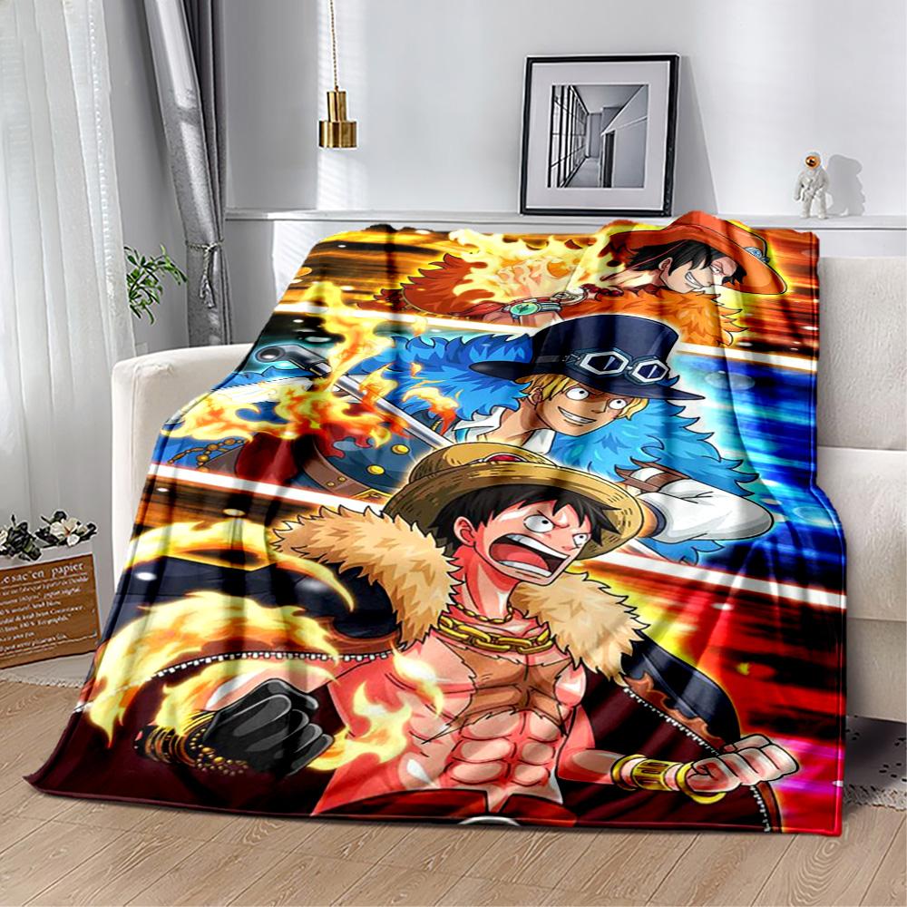 One Piece Adventure Suitable blanket for offices, travel, living rooms also a good gift for friends and family Suitable for all seasons.
