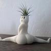 Funny Private Room Ghost Flowerpot Succulent Flowerpot Air Plant Display Indoor Flowerpot Decoration Flowerpot Funny Prank Gift