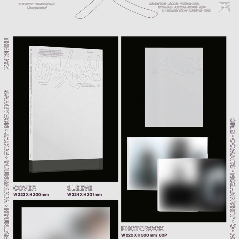 THE BOYZ Третий альбом «Неожиданный» (Фотокнига Вер.)