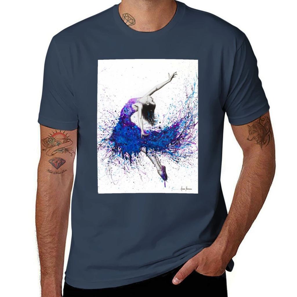 Evening Sky Dancer Tshirt Outdoor Sports Short Sleeve Top