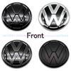 For VW Volkswagen Jetta MK5 Golf ABS car front emblem grille badge trunk badge suitable for Volkswagen Passat 2016 2017 2018 Lav