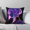 Cyberpunk Lucy Edgerunners Square Pillowcase Polyester Linen Velvet Printed Zip Decor Throw Pillow Case Bed Cushion Cover 18"