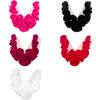1PC DIY Fashion Flower Patches Cloth Fabric Collar Flower Dress Applique Clothing Accessories