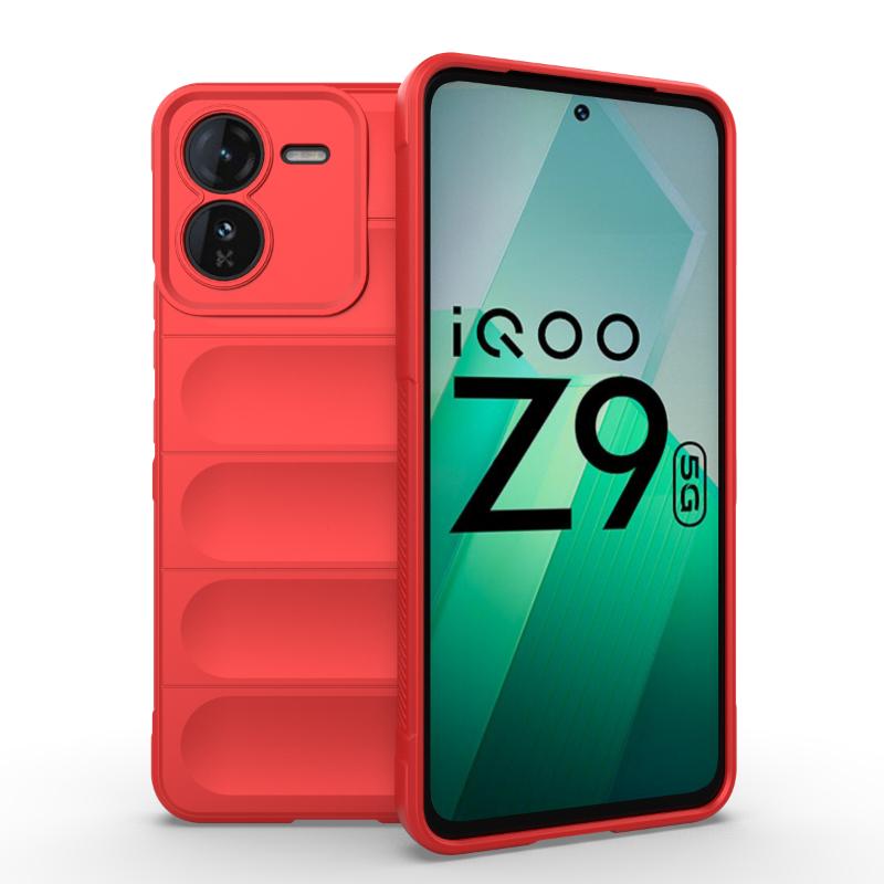 Для VIVO iQOO Z9 5G задняя крышка чехол мягкий силиконовый противоударный чехол для телефона защита от падения Funda Coque
