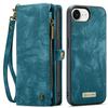 For iPhone 16e Phone Cases CASEME Leather Cover with Detachable Wallet and Strap