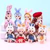 17см 13 шарнирная BJD кукла для переодевания Мини игрушка кукольный домик