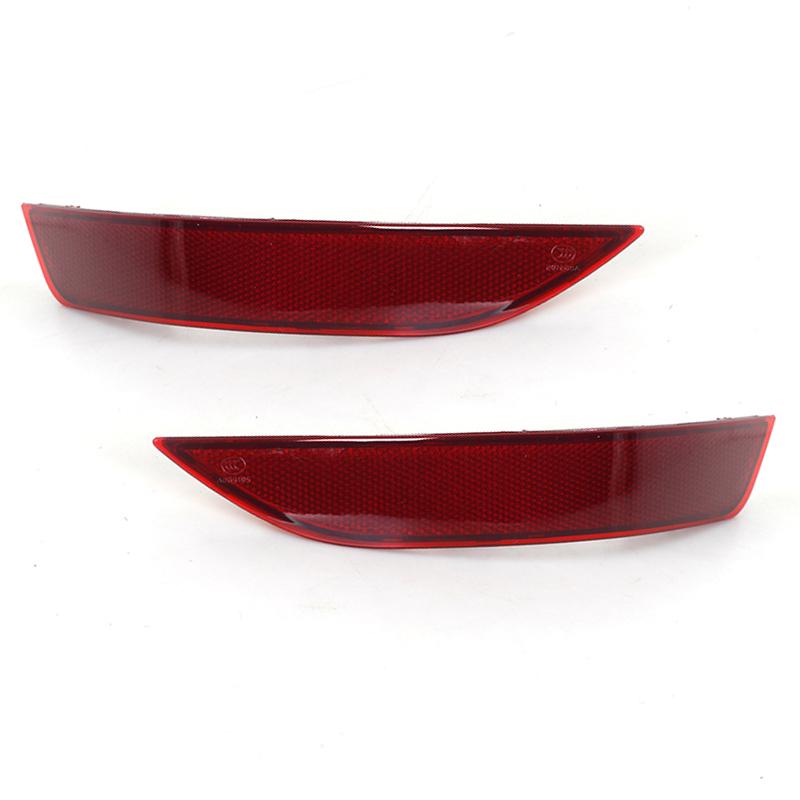 For VW Jetta A6 EU Version 2011-2014 Car Rear Bumper Tail Parking Brake Light Warming Signal Reflector Lamp Cover No Bulb