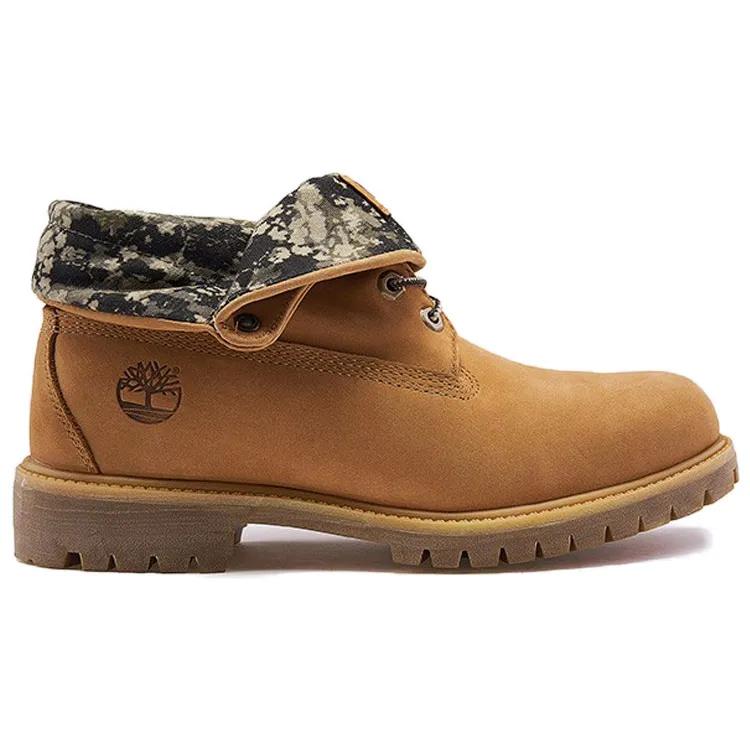 Timberland Ботинки с откидным верхом Premium Basic 'Пшеничный Оливково-зеленый Камуфляж' (унисекс) Ботинки для улицы A1HAE