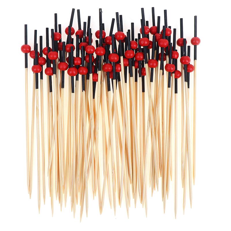 100X 12 см сердце бамбуковый выбор шведский стол торт фруктовая вилка вечерние десерт салат палочка