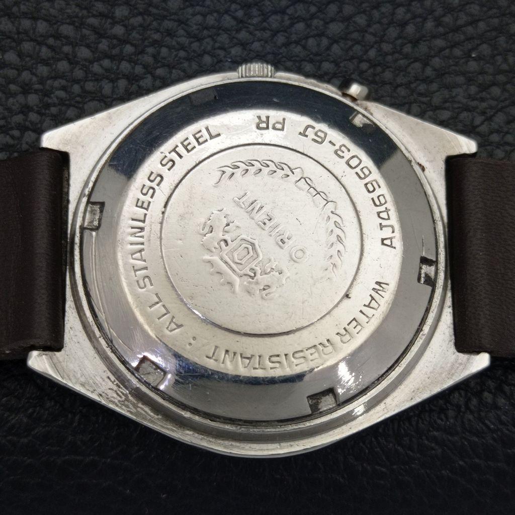 ВИНТАЖНЫЕ МУЖСКИЕ ЧАСЫ ORIENT AUTOMATIC 46943 ЯПОНИЯ ОРИГИНАЛЬНЫЙ ЦИФЕРБЛАТ a701895-5
