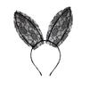 Lace big rabbit ears headband cute sexy lingerie accessories sexy headband hairpin mesh headgear z