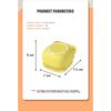 Dog Bathing Brush Pet Massage Brush Shampoo Dispenser Soft Silicone Brush Rubber Bristle for Dogs and Cats Shower Grooming Tool