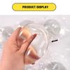 Stretch Fidgeting Ball with Builts In Clear Malt Syrup Slow Rise Sensory Stress Relief Toy for Home Office Desk Use