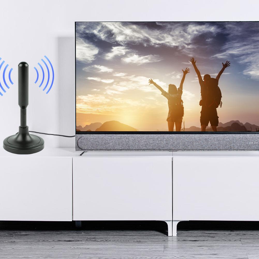 Антенна HDTV 300см Коаксиальный кабель Антенна цифрового телевидения DVB-T DVB-T2 DAB Комнатная Уличная Цифровая HD Бесплатная антенна Freeview Plug and Play