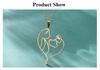 Cazador Stainless Steel Facing Cat Dog Pendant Necklace for Women Kitten Puppy Charm Necklace Valentine Gift Jewelry 2026