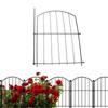 Decorative Garden Fence Panel Metal Fence Wire Fencing Flower Barrier Section Panel Metal Fence Panels Garden Outdoor