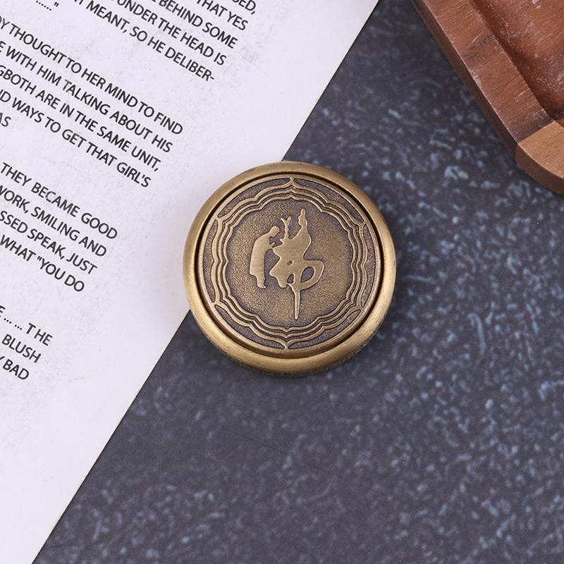 Дзен Будда Топ Спиннер для пальцев Взрослый Металлический EDC Игрушка-непоседа Ручная игрушка СДВГ Ручной спиннер Снятие стресса Настольная игрушка