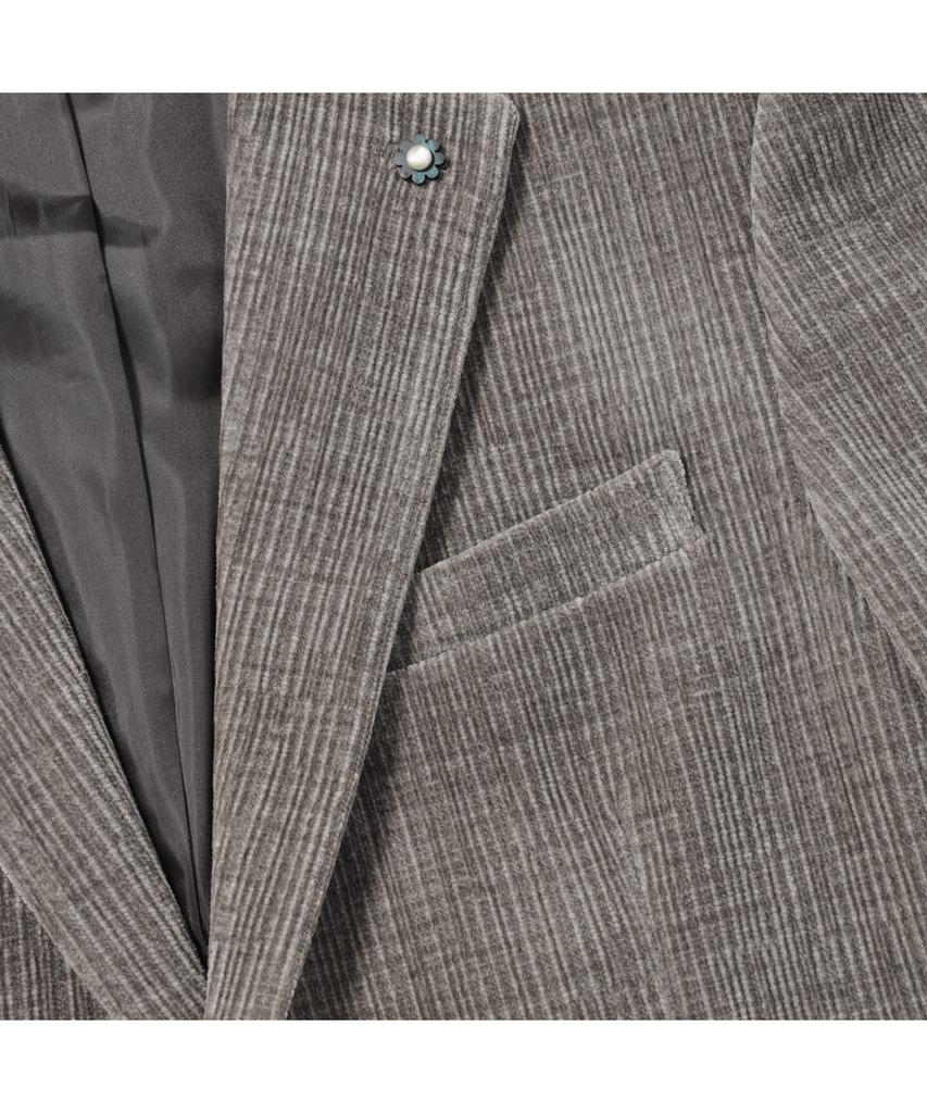 BRENTWOOD Modified Fabric Chenille Jacket Brjbw25522Gyx