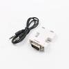 HDMI Female To VGA Male Converter with Audio Adapter Support 1080P Signal Output