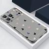 Силиконовый чехол для телефона с принтом в виде сердца, нарисованным, для iPhone 17 Pro Max 16 15 14 Pro Max 13 12 Pro 11, противоударный, мягкий ТПУ, прозрачная крышка
