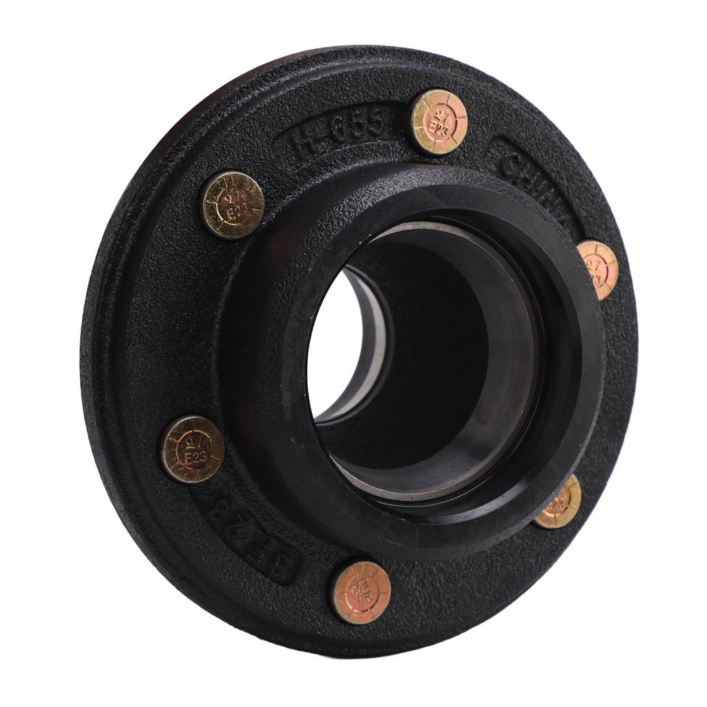 14PCS Trailer Wheel Hub Kit 6 Lug 6 On 5.5in High Load Capacity Metal Axle Bearing Kit for 5200 to 6000 Lbs Trailer Axle